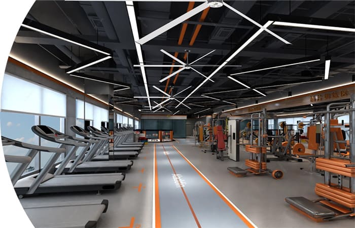 CorTec HVLS fan