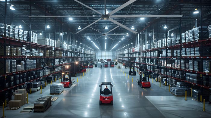 Benefits of HVLS Fans for Grain Storage & Livestock