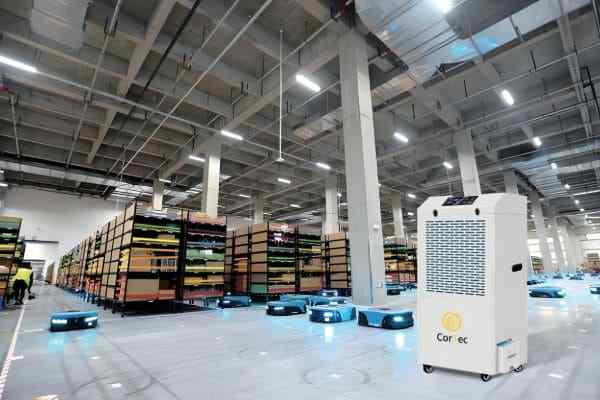 Why choose industrial dehumidifiers and HVLS fans instead of household products in humid areas?