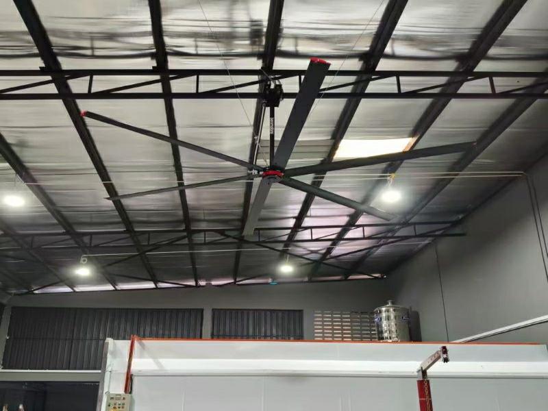 HVLS Industrial Fans: Redefining Modern Solutions for Ventilation, Cooling, and Energy Saving in Large Spaces