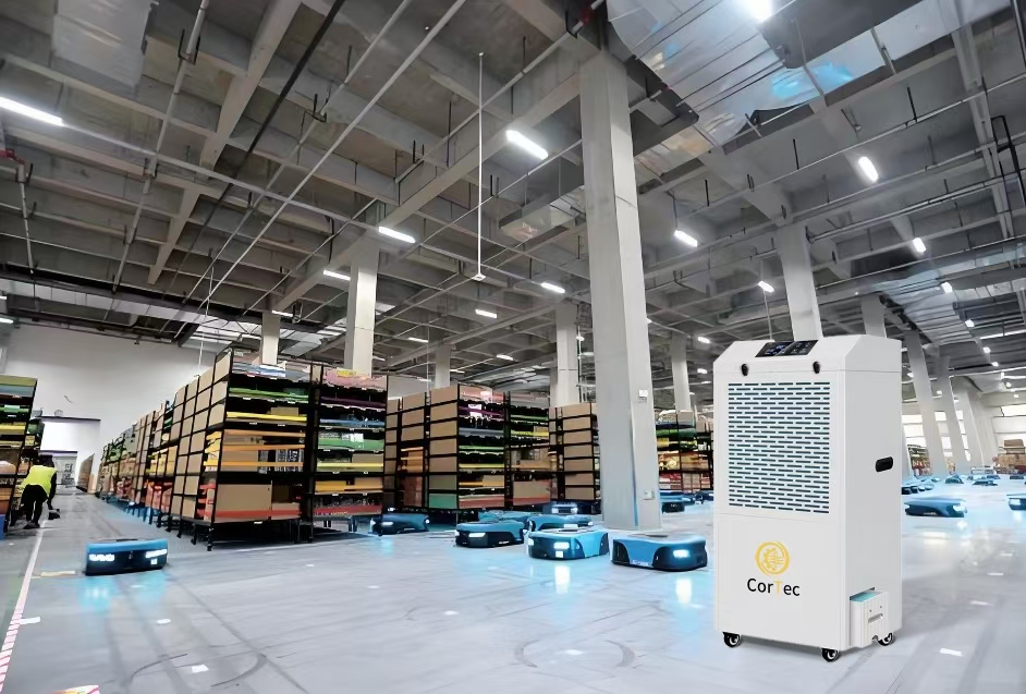 How Do Cortec Industrial Dehumidifiers Solve High Humidity in Industrial Spaces?
