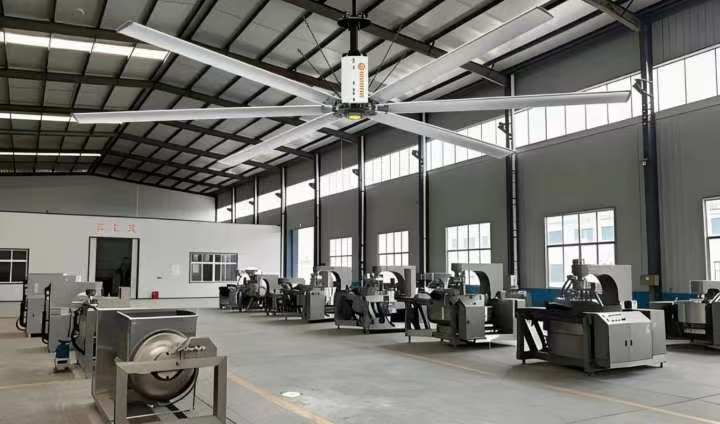 Odin Series HVLS Fan: High-Volume, Low-Speed Industrial Ceiling Fans for Large Spaces