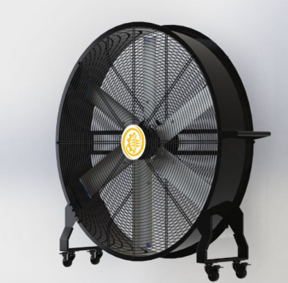 CorTec Vidar Portable HVLS Fan: Mobile Ventilation for Spaces That Cannot Install Ceiling Fans